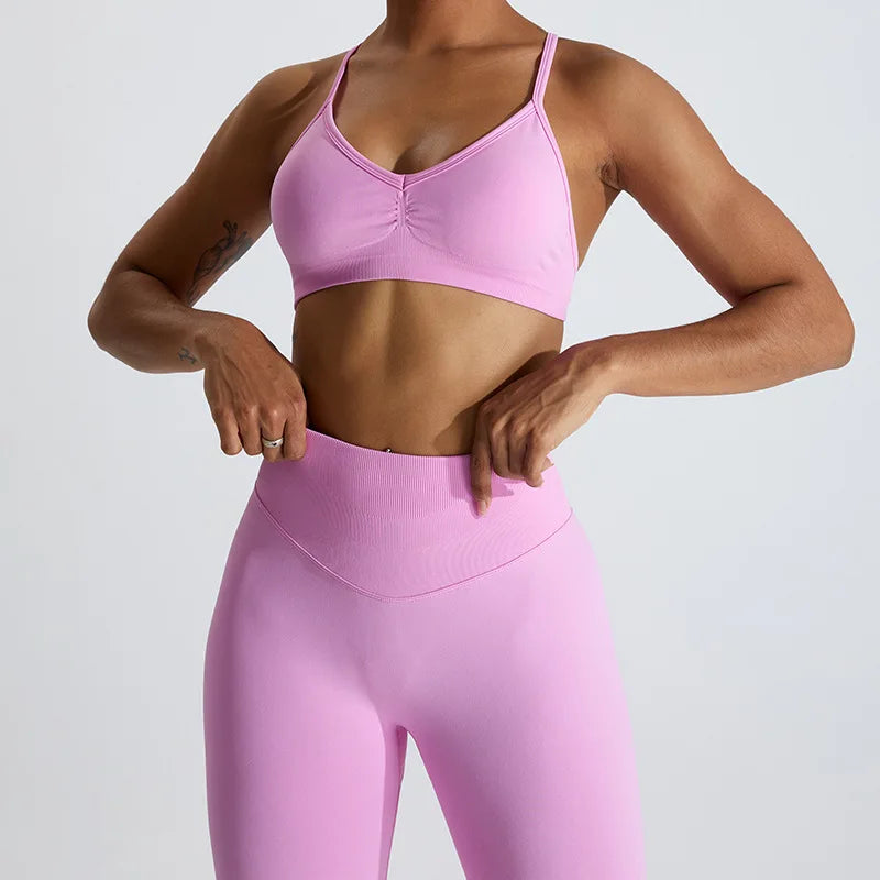 The Vision Collection Cross Back Sports Bra