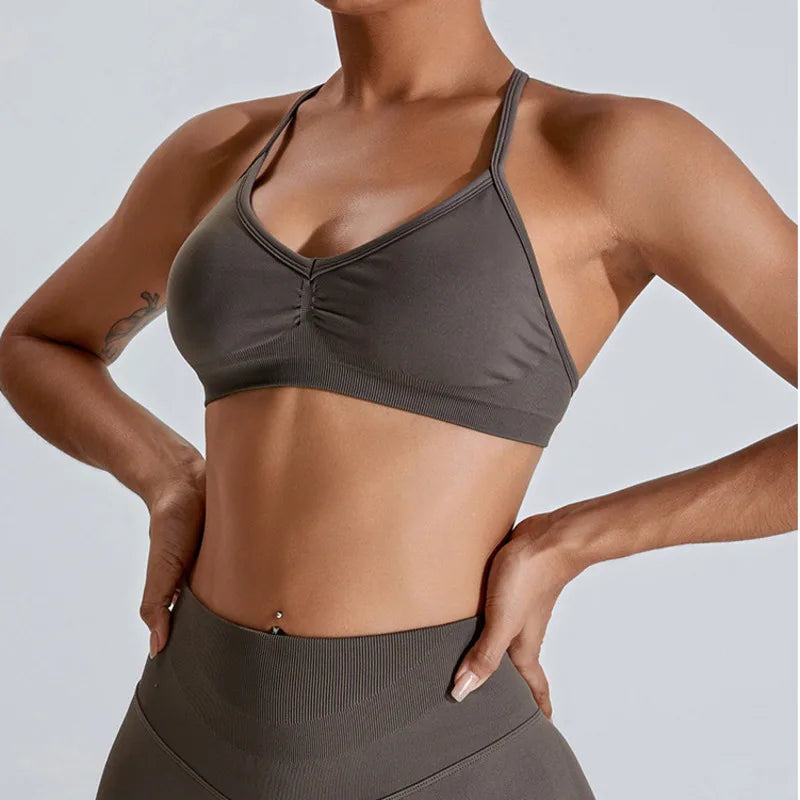 The Vision Collection Cross Back Sports Bra